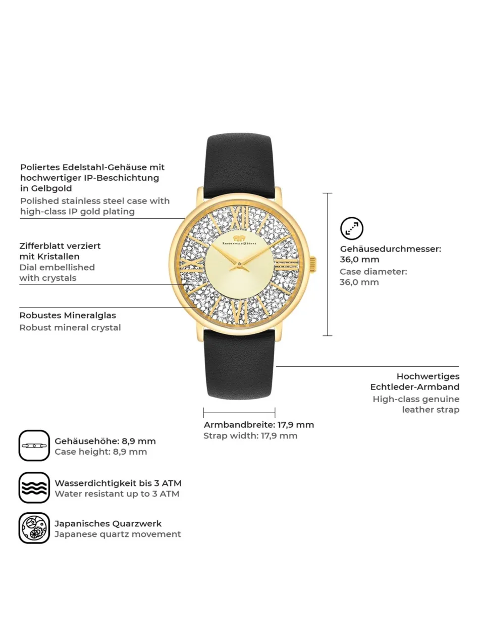 Damen Armband-Uhr - Pamina