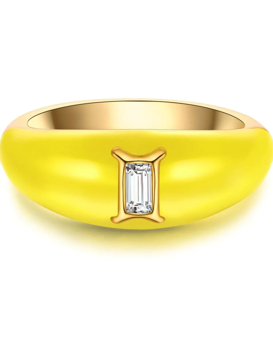 Damen Ring - Sternzeichen Zwillinge