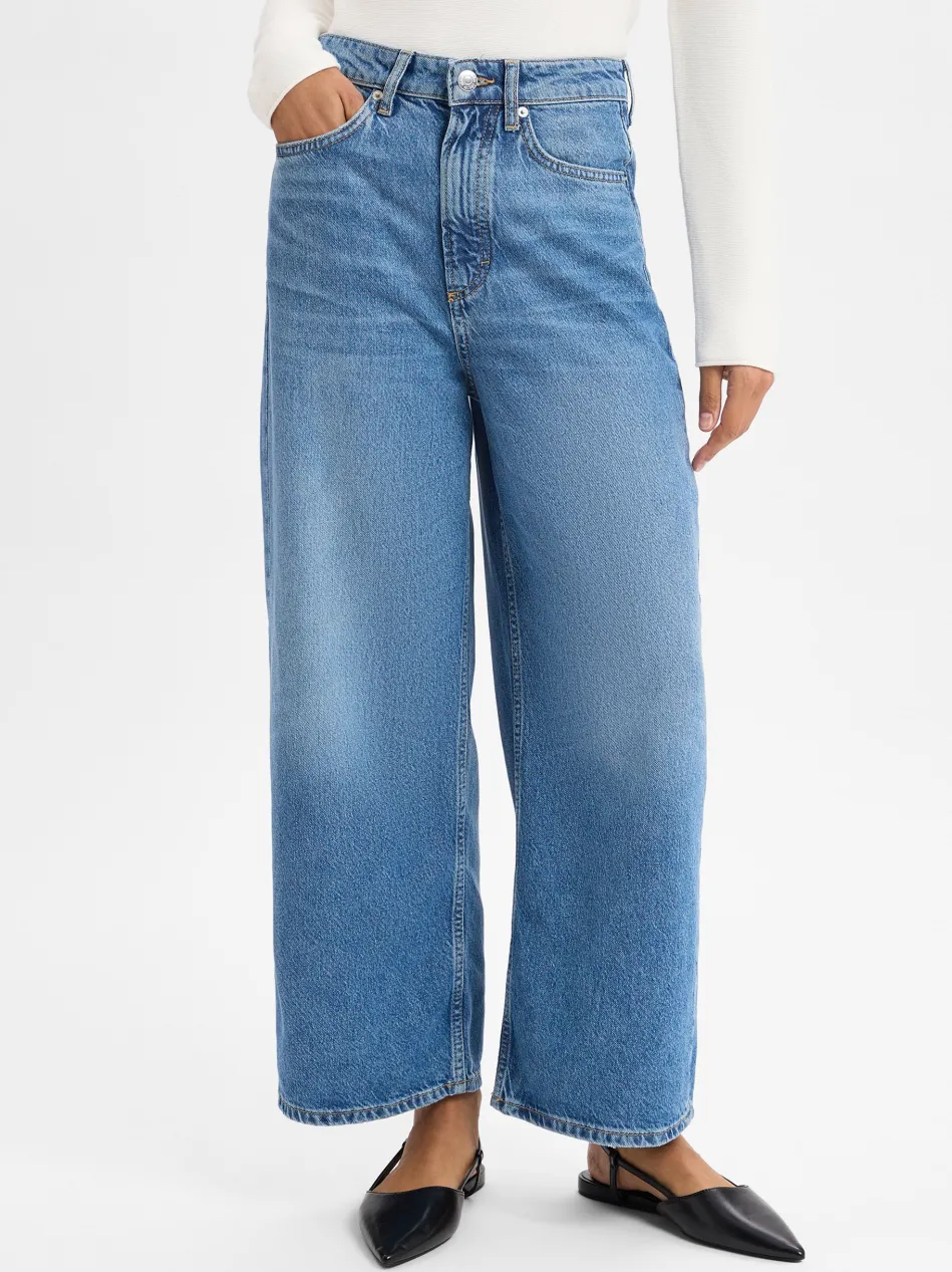 Damen Wide-fit-Jeans - Tolva