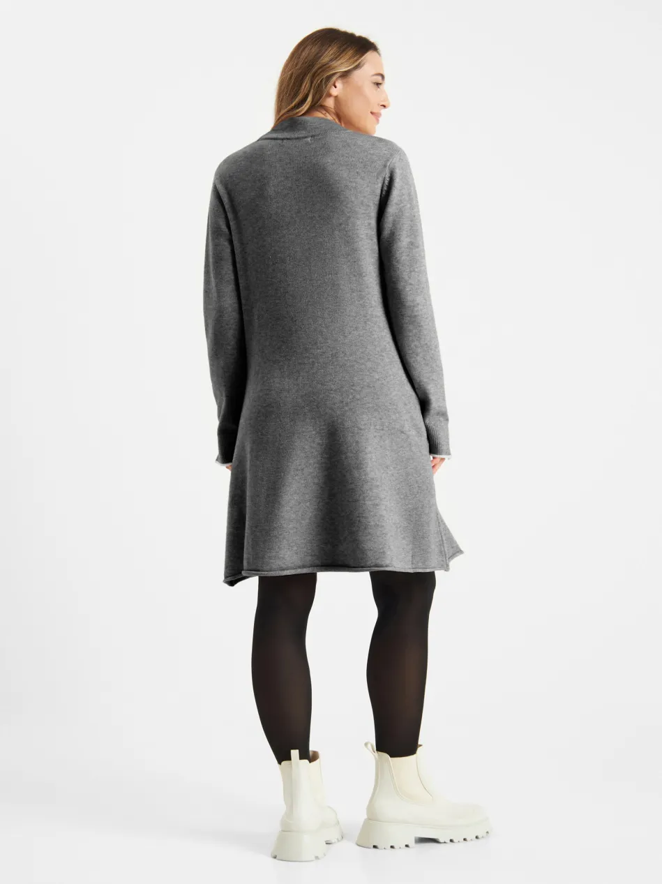 Damen A-Linien-Kleid