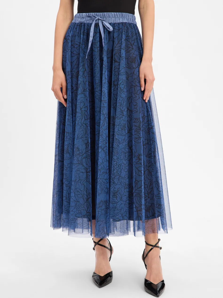 Damen A-Linien-Maxirock