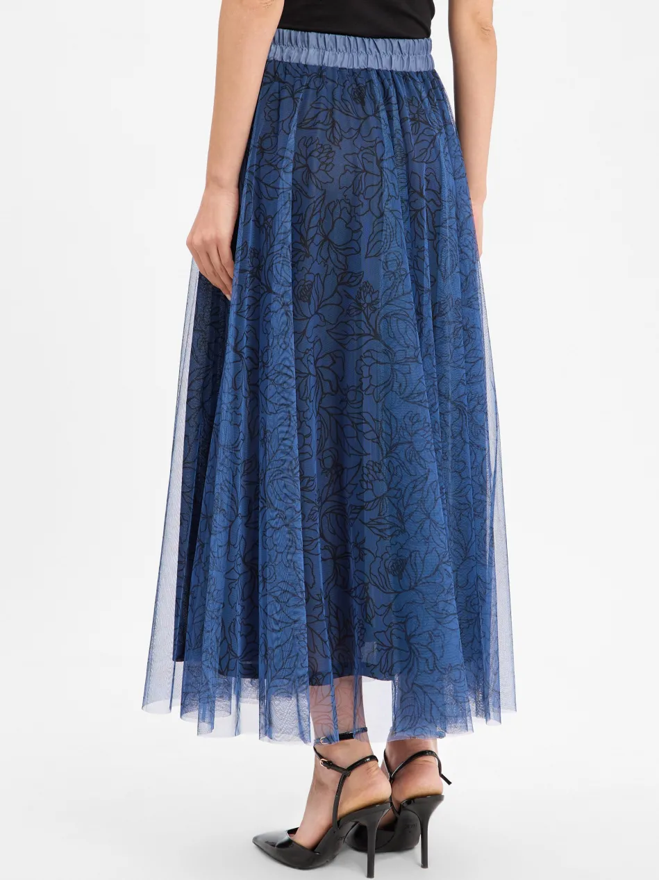 Damen A-Linien-Maxirock