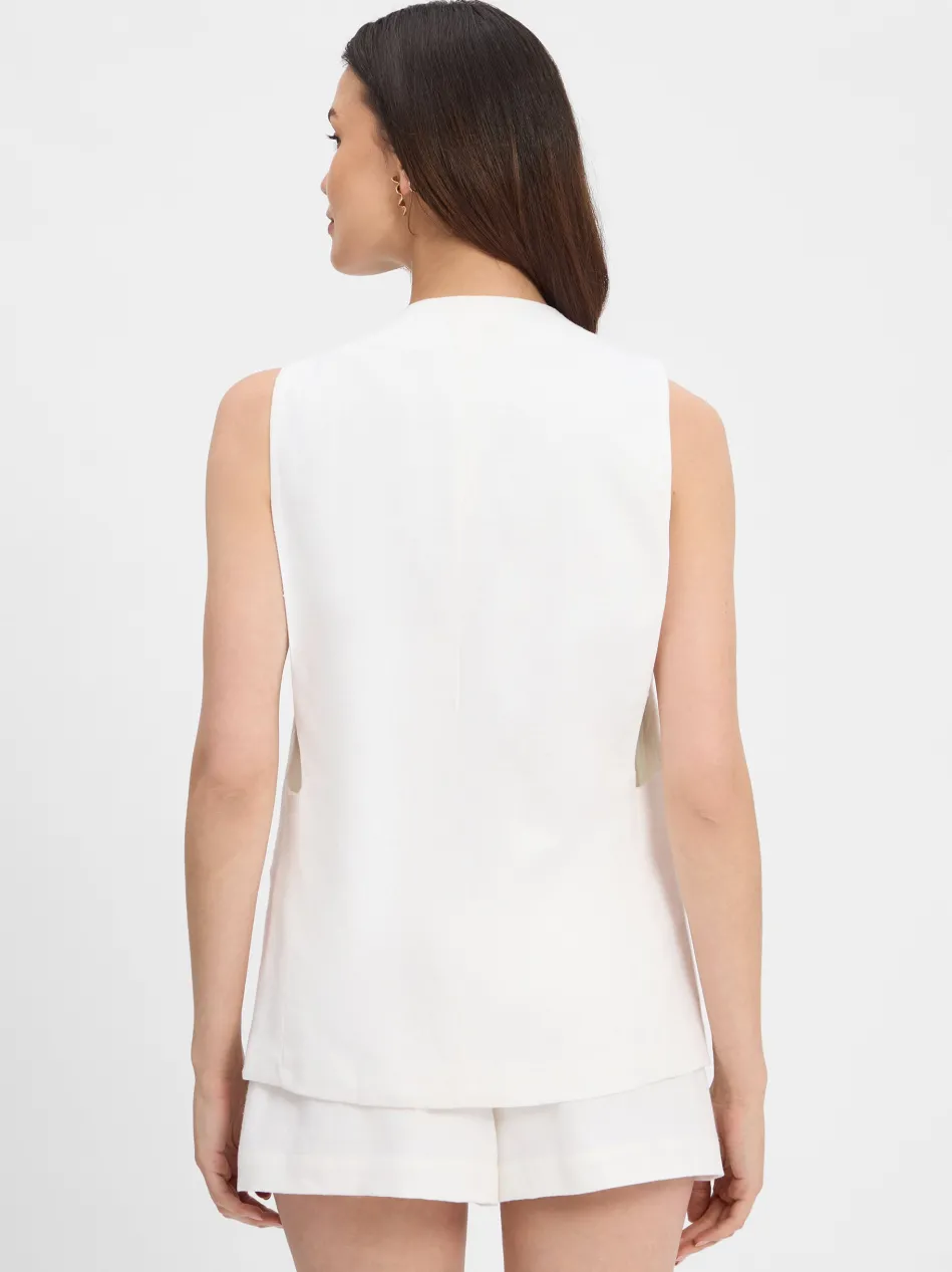 Damen Anzugweste mit Leinenanteil - Willow