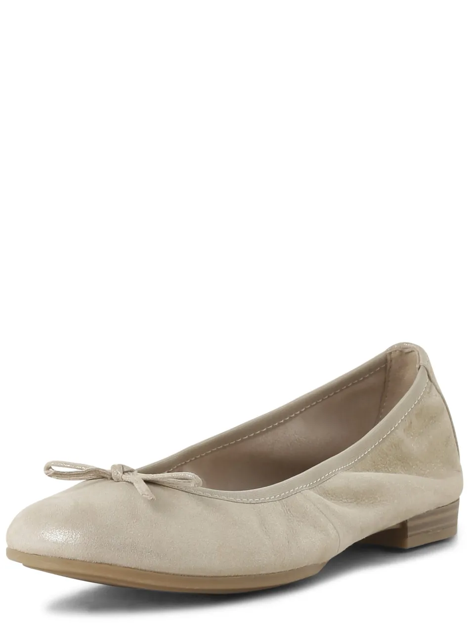 Damen Ballerinas aus Leder