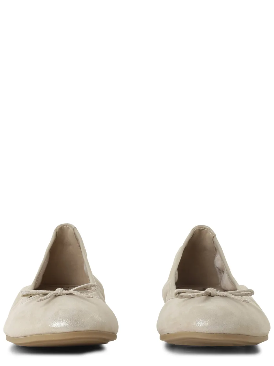 Damen Ballerinas aus Leder