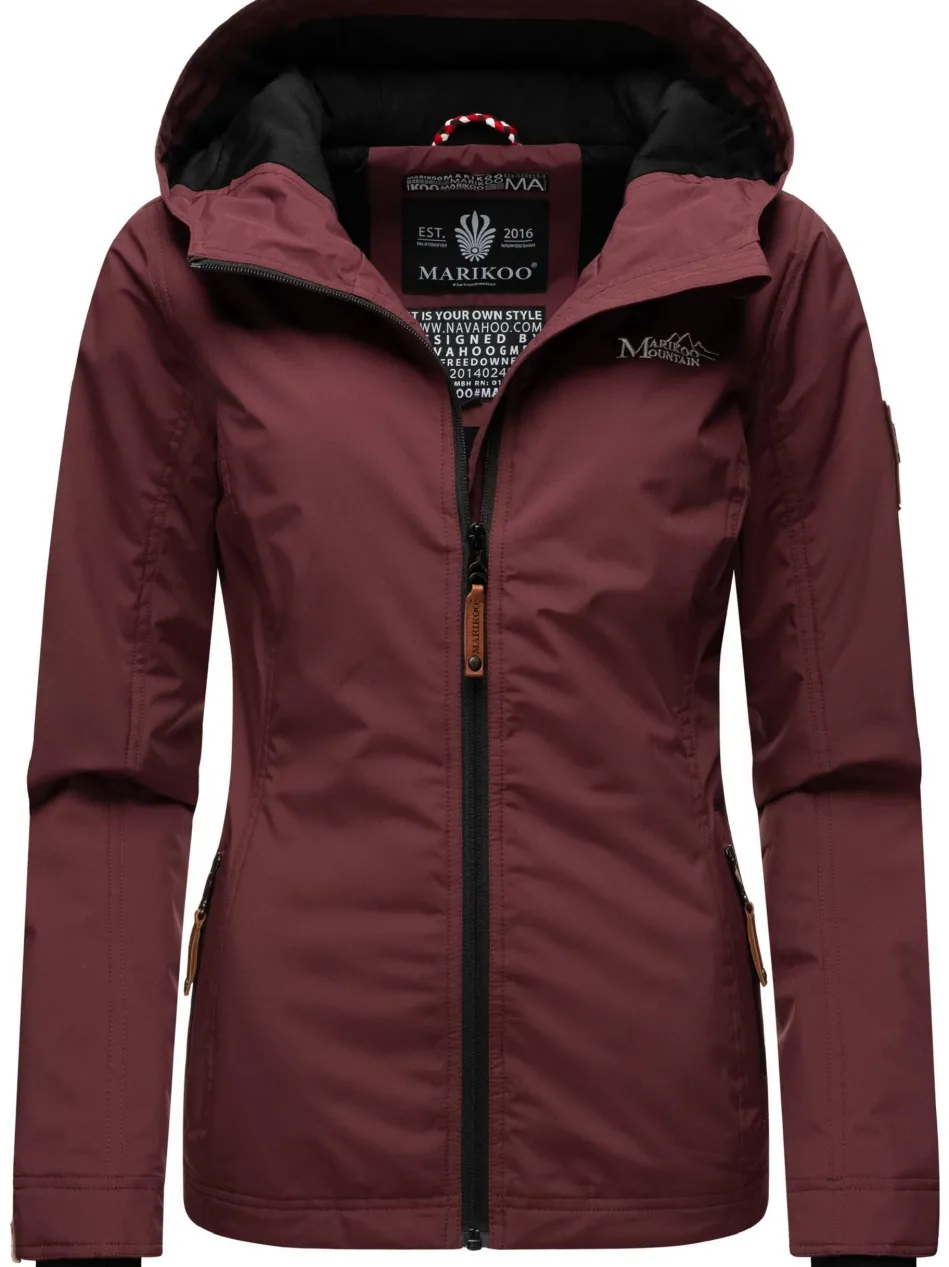 Damen Übergangsjacke - Brombeere