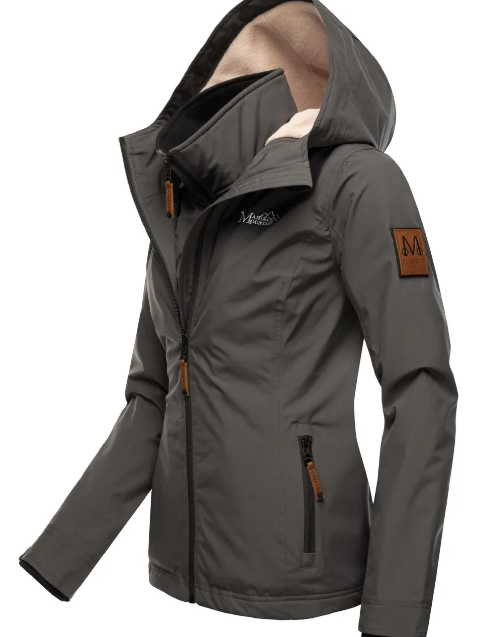 Damen Übergangsjacke - Erdbeere