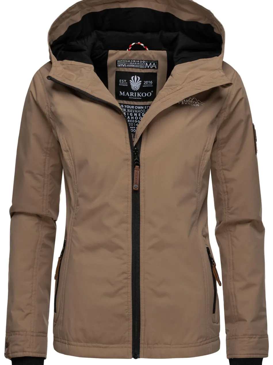 Damen Übergangsjacke - Brombeere