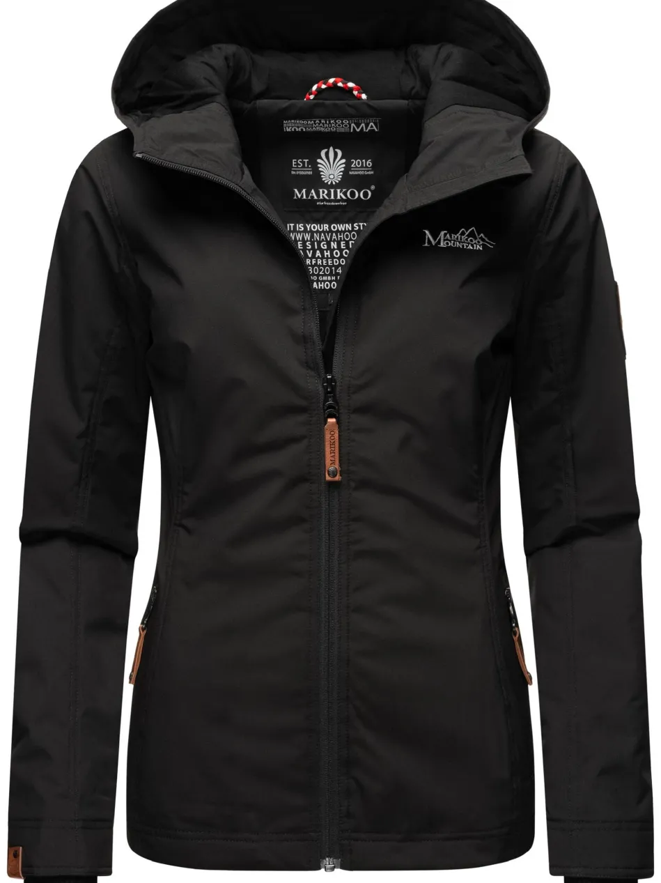 Damen Übergangsjacke - Brombeere