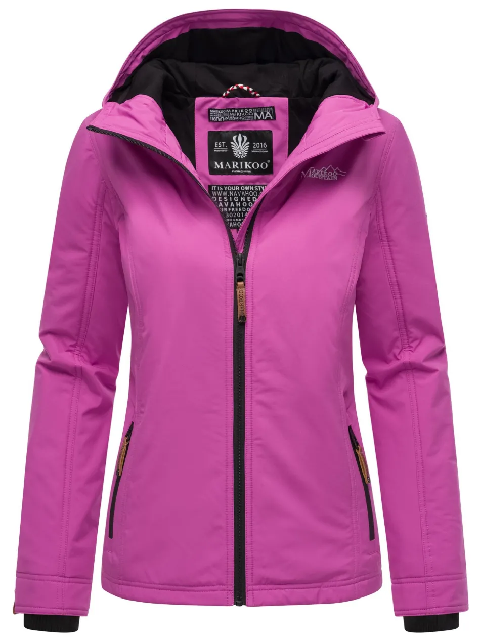 Damen Übergangsjacke - Brombeere