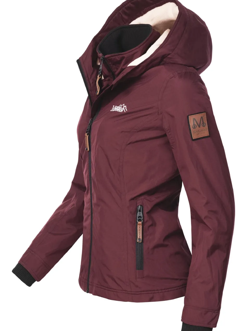 Damen Übergangsjacke - Erdbeere