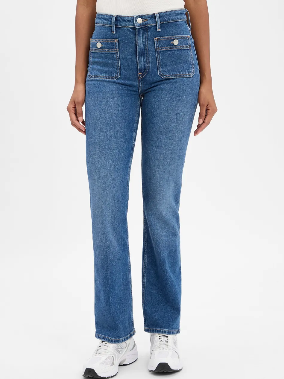 Damen Bootcut Jeans