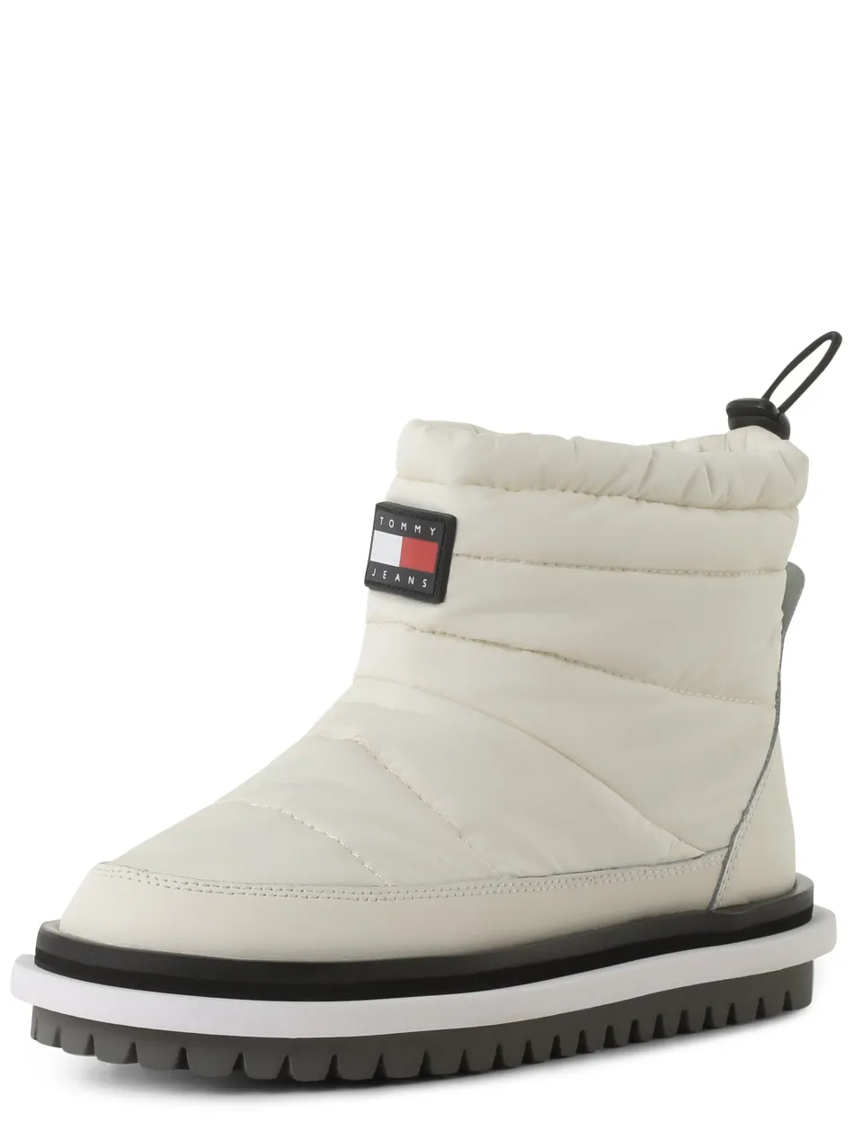 Damen Boots mit Leder-Anteil