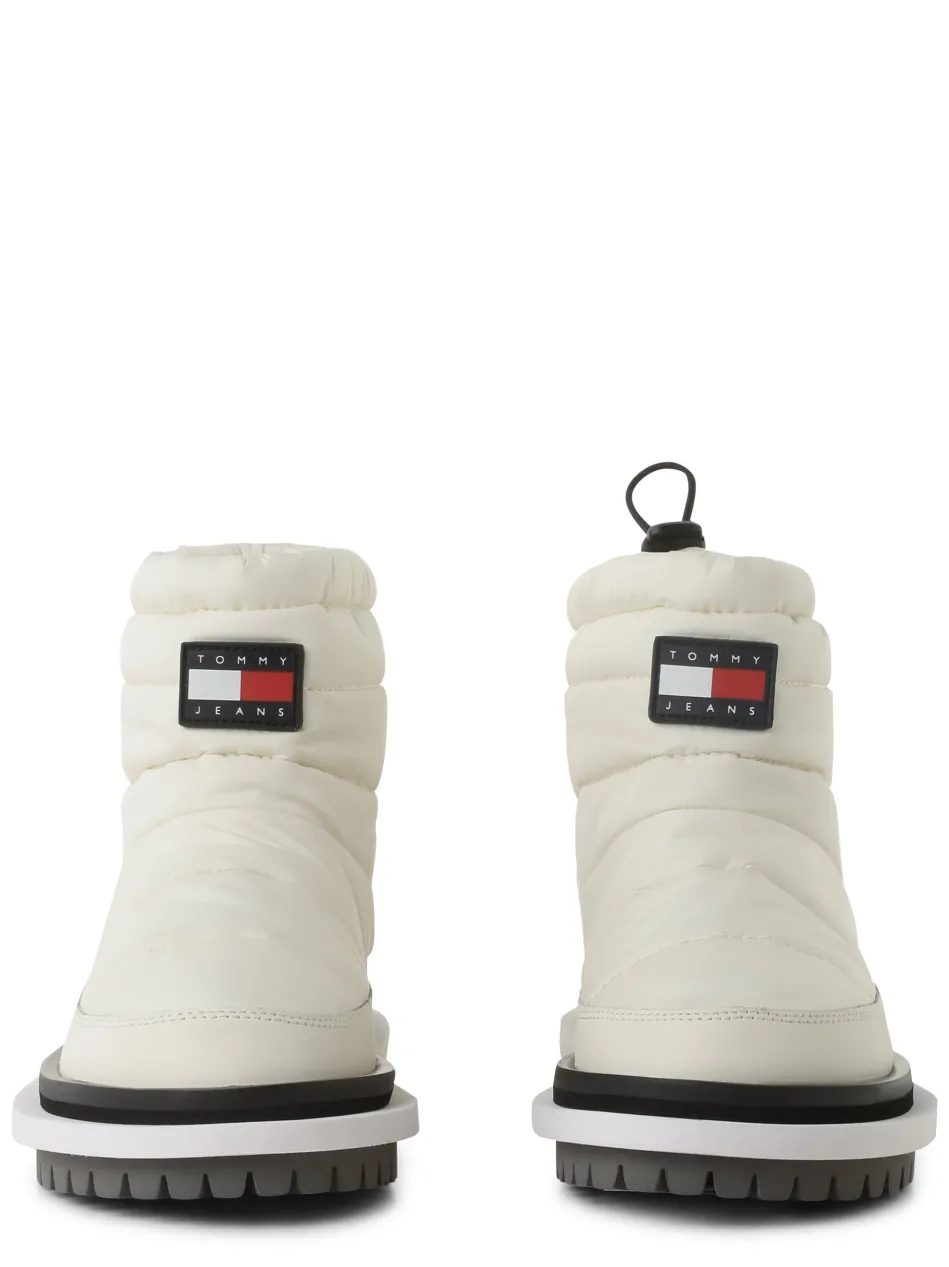 Damen Boots mit Leder-Anteil