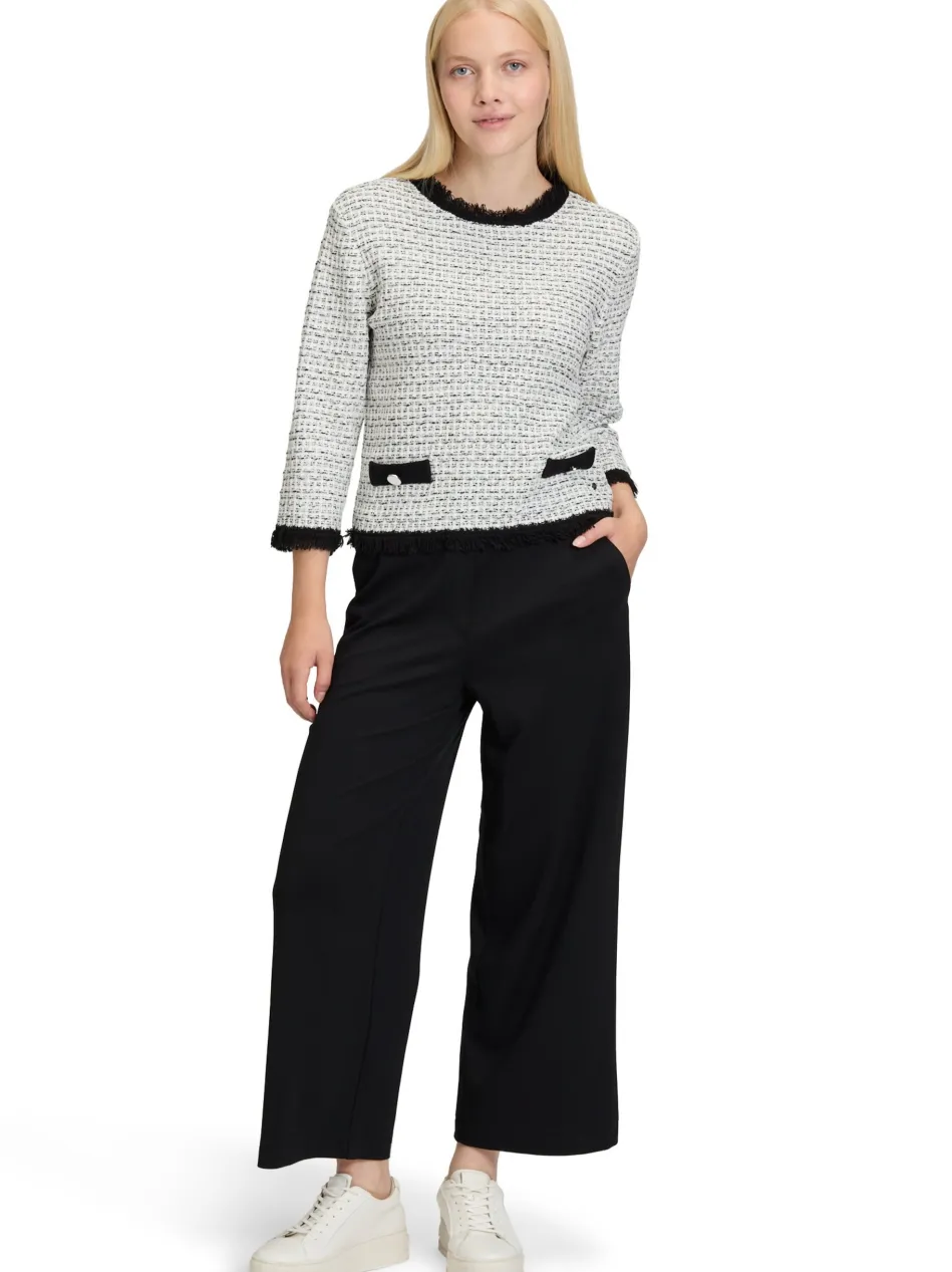 Damen Bouclé-Pullover
