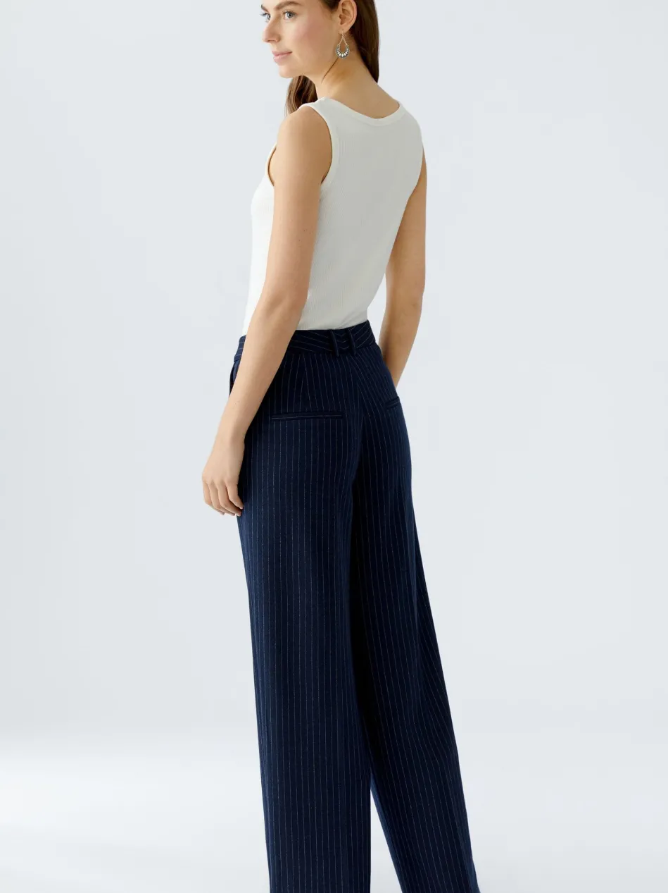 Damen Bundfaltenhose