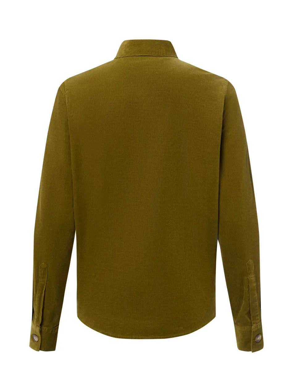 Damen Cordbluse