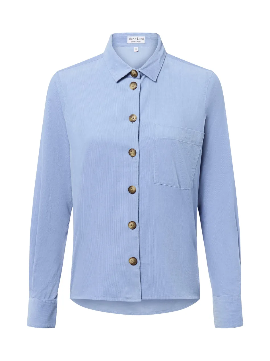 Damen Cordbluse