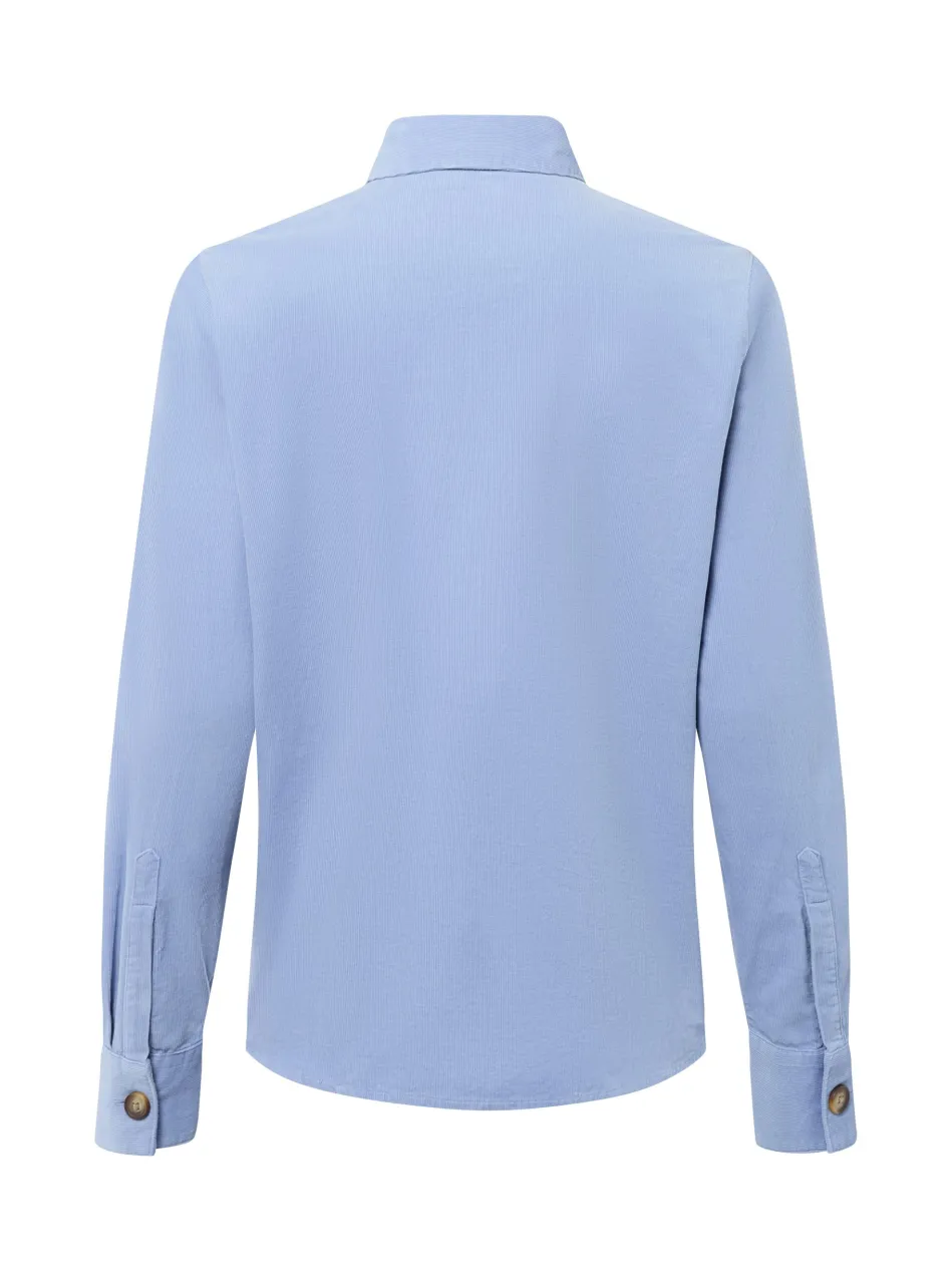 Damen Cordbluse