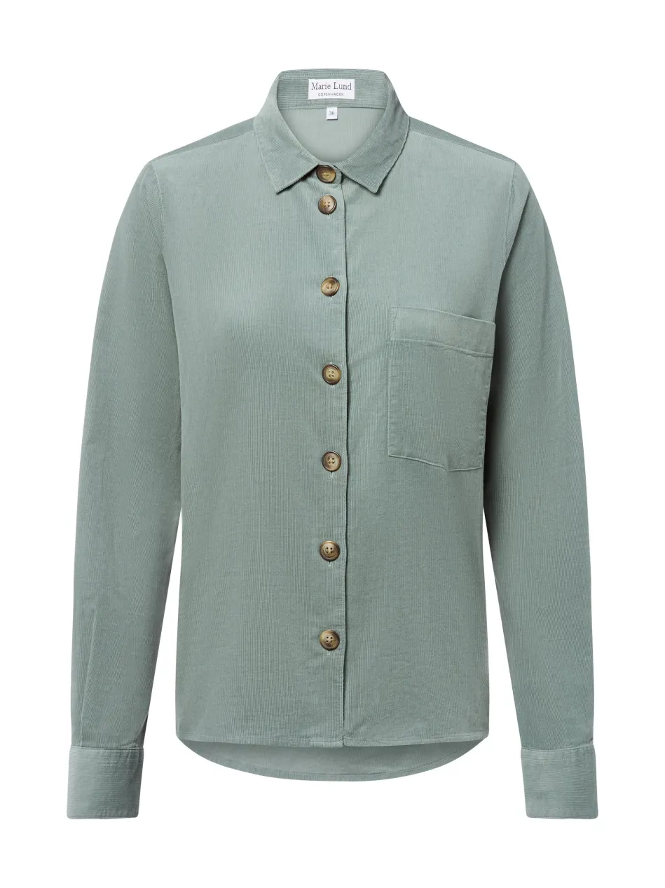 Damen Cordbluse