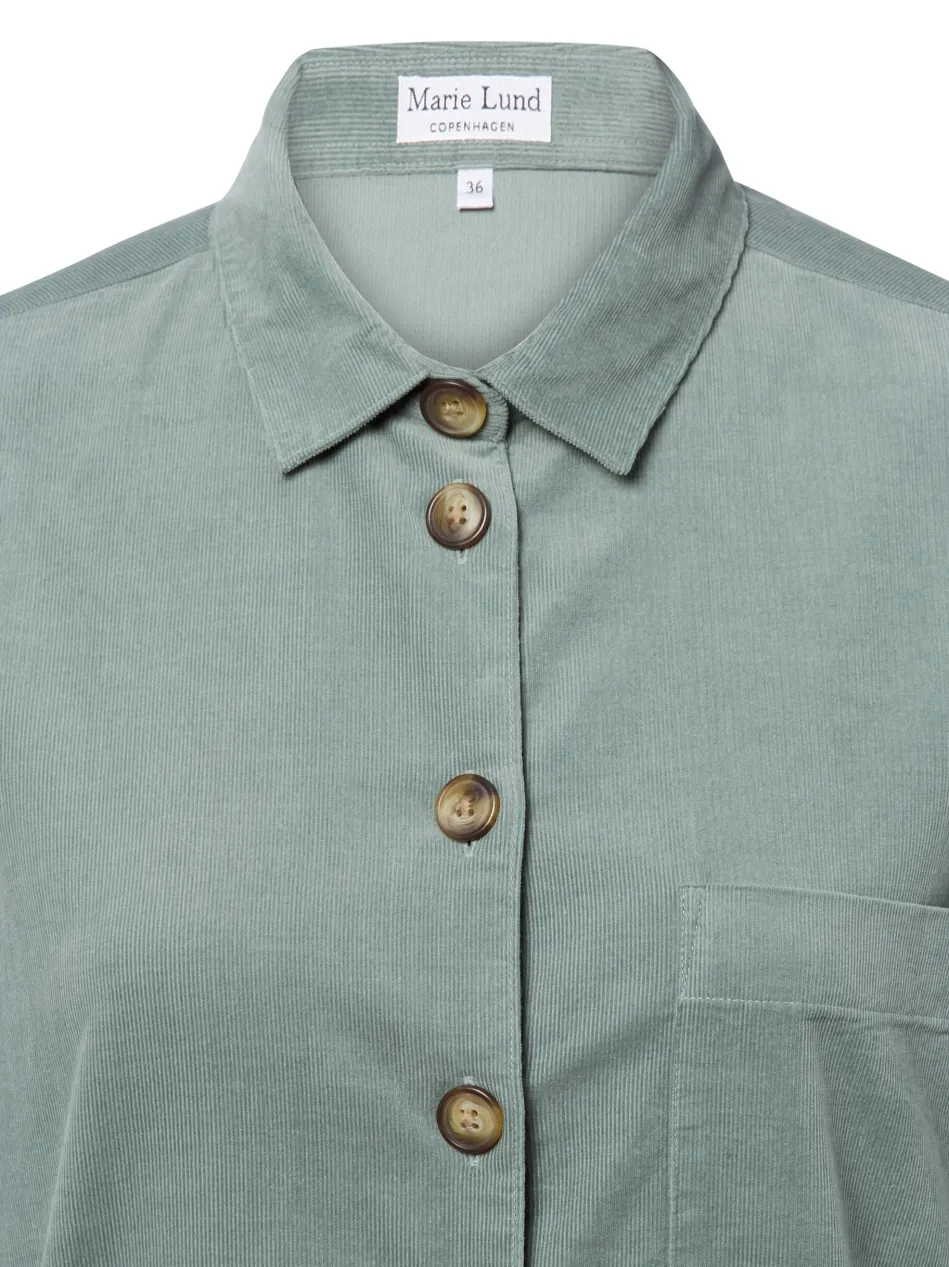 Damen Cordbluse