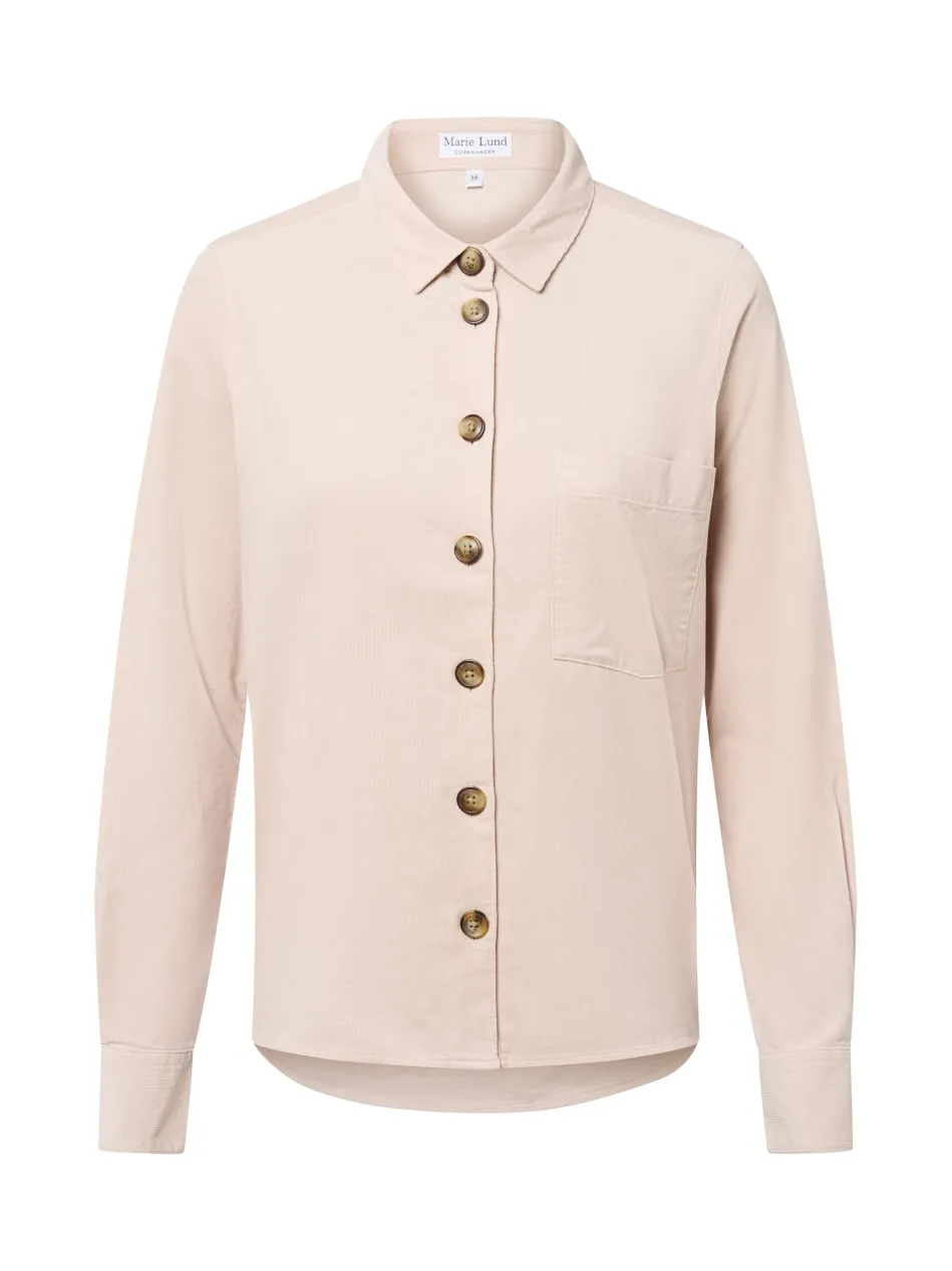 Damen Cordbluse