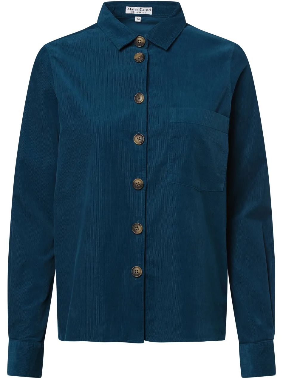 Damen Cordbluse
