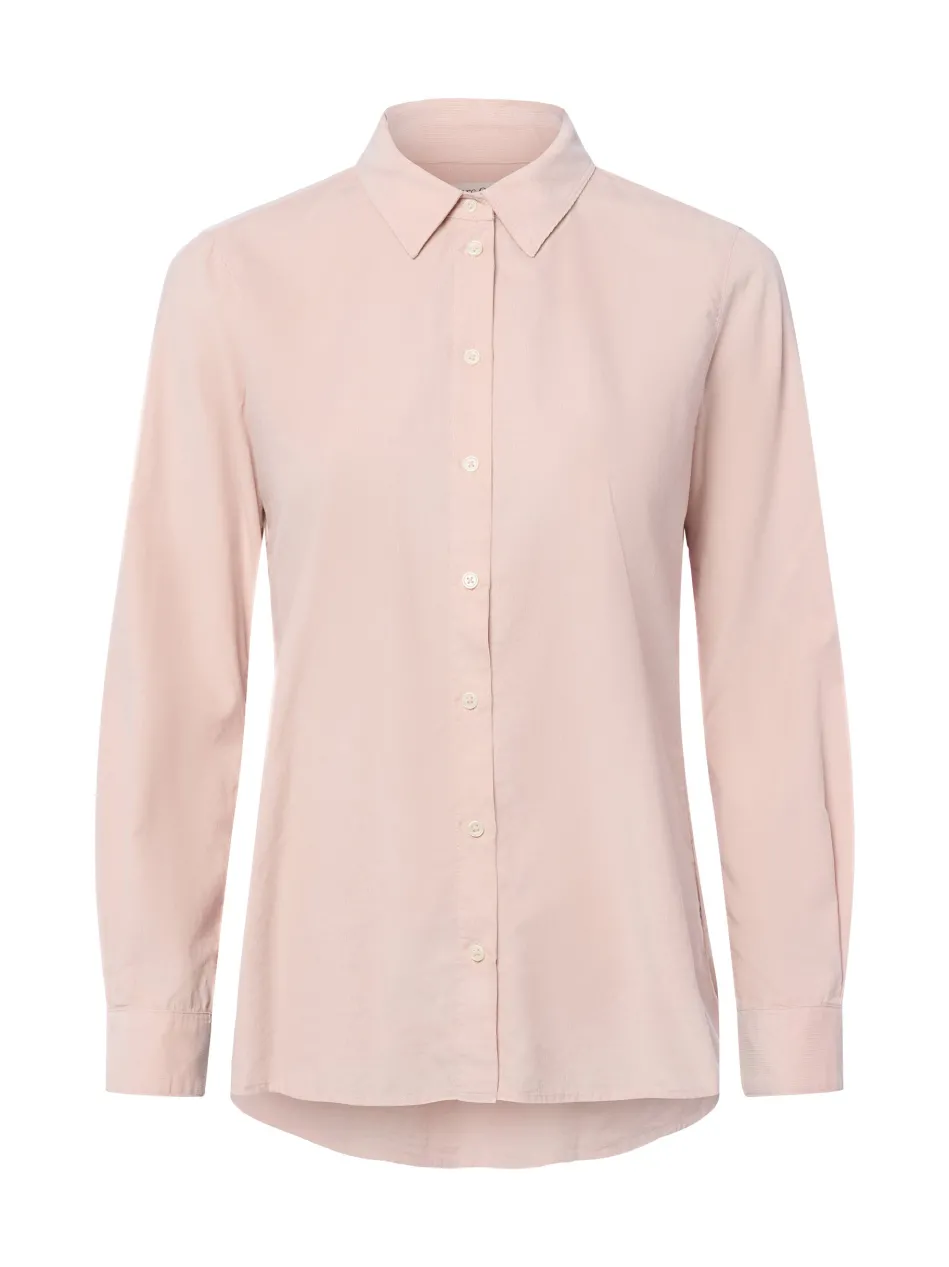 Damen Cord-Hemdbluse