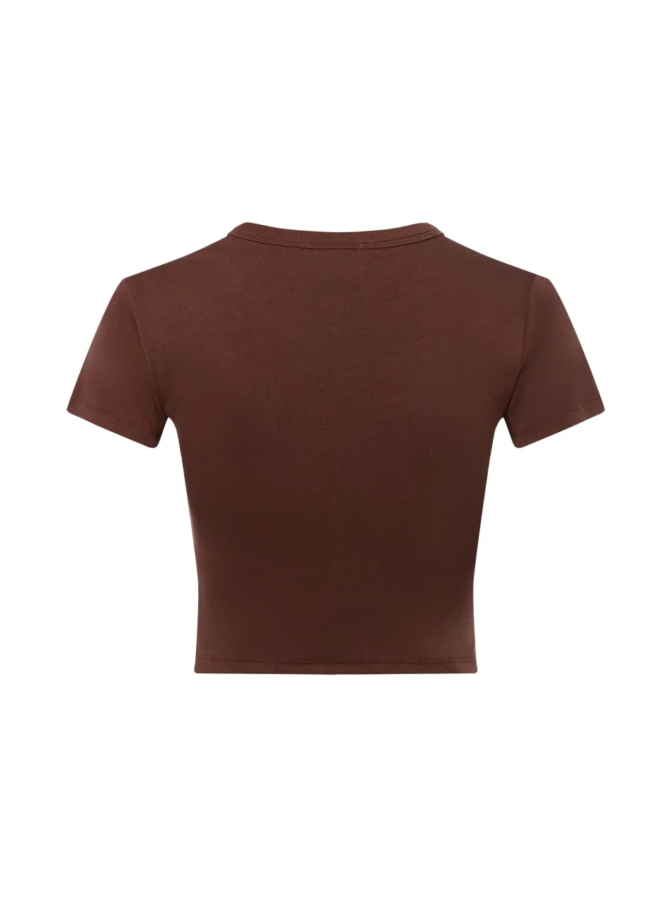 Damen Crop Shirt - Delanor