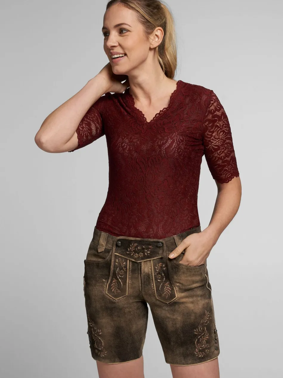 Damen Dirndlbluse - Arktis