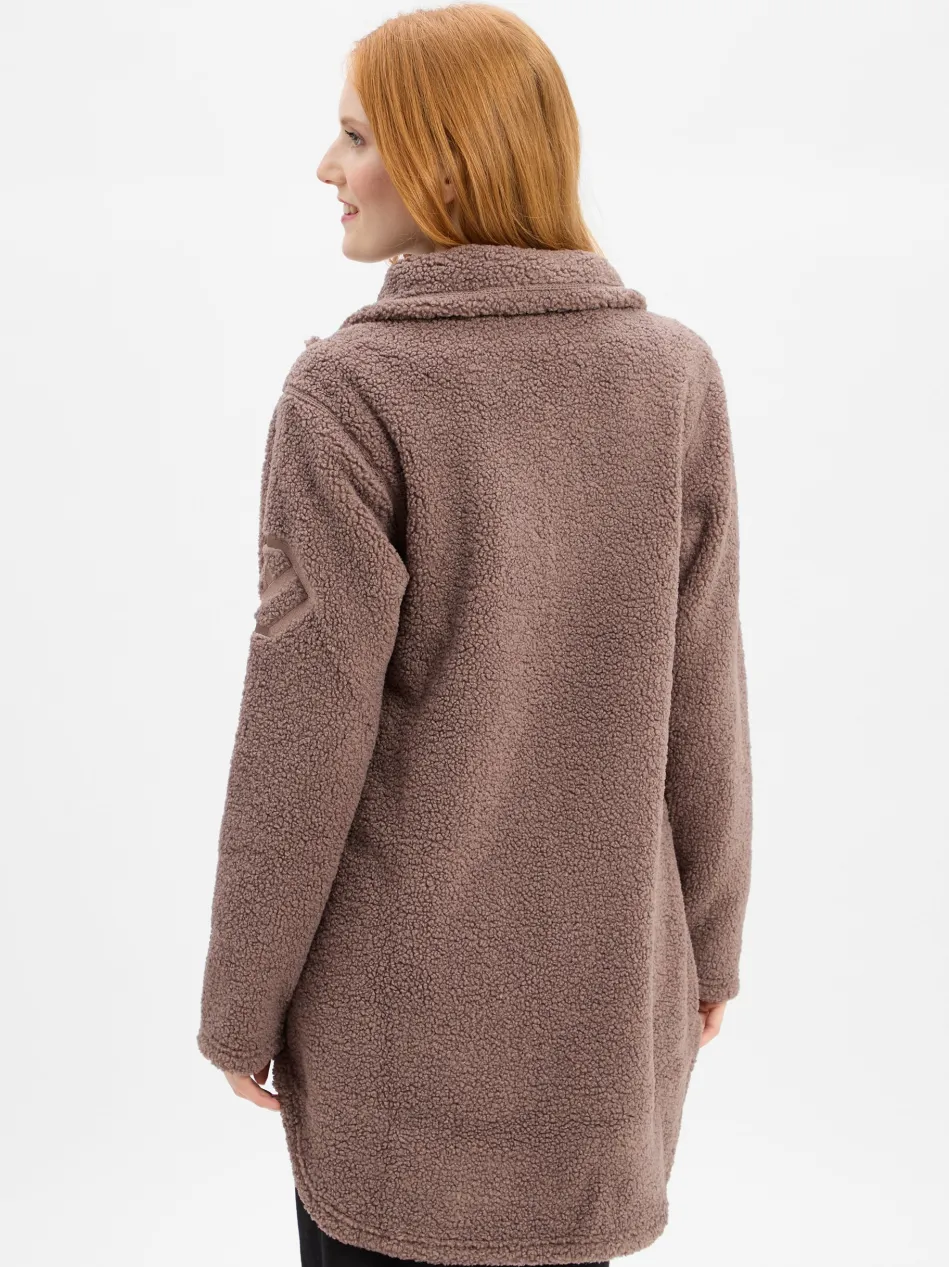 Damen Fleecejacke - Bark