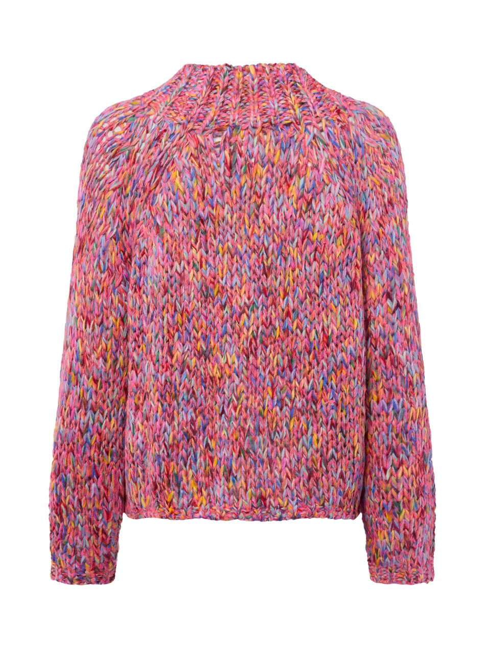 Damen Grobstrickpullover