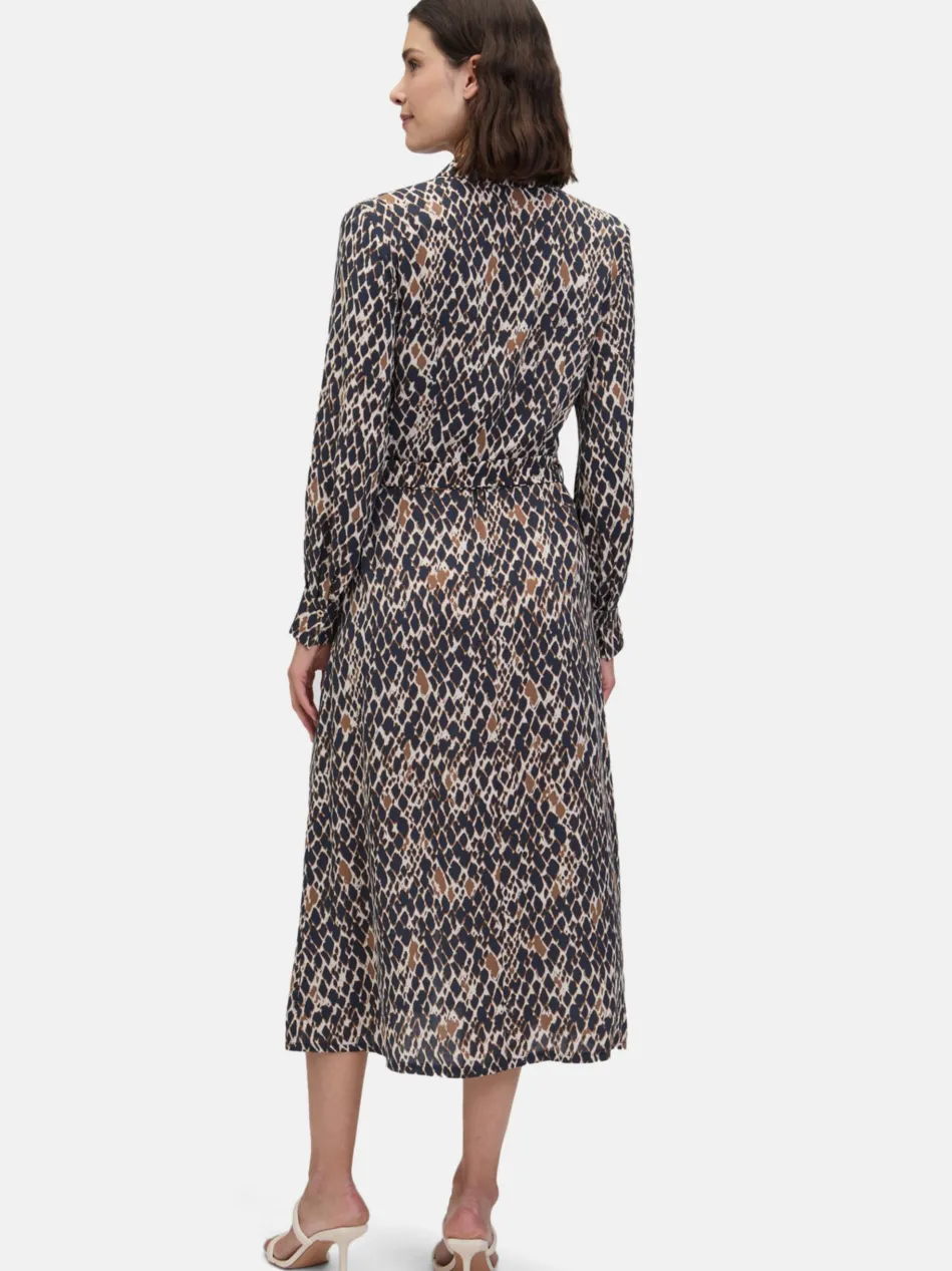 Damen Hemdblusenkleid