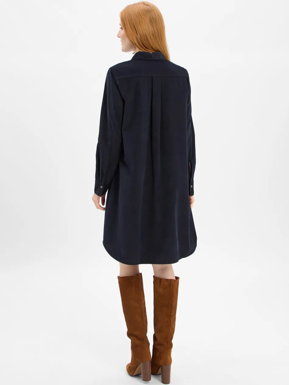 Damen Hemdblusenkleid