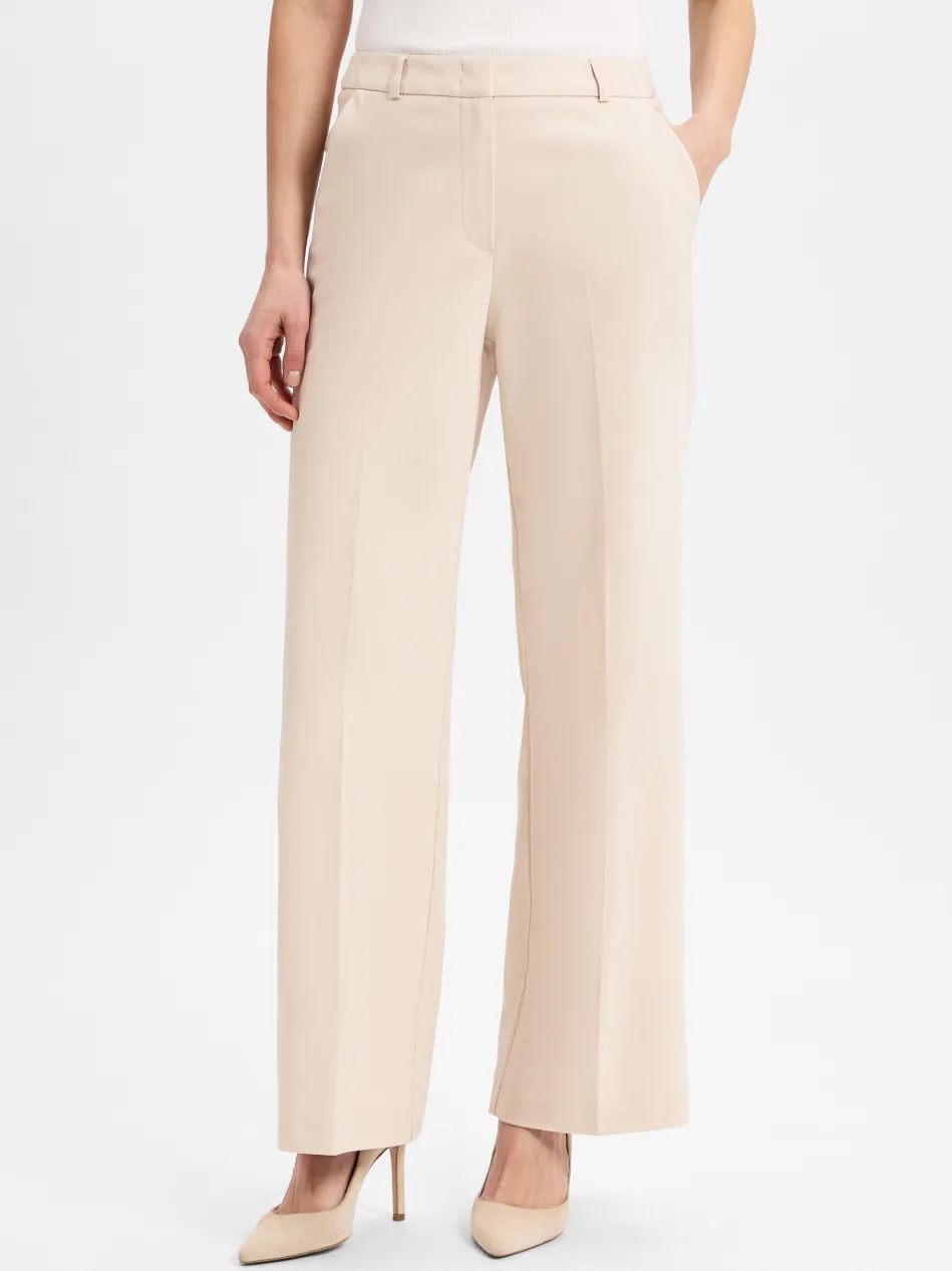 Damen Hose mit Leinenanteil