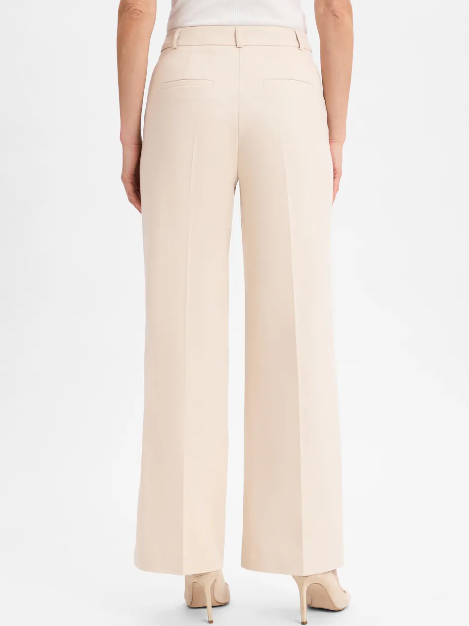 Damen Hose mit Leinenanteil