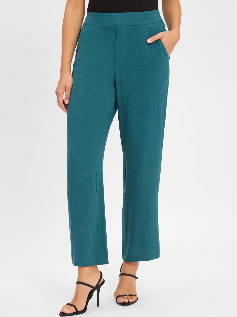 Damen Hose mit Leinen-Anteil - Emmett-M