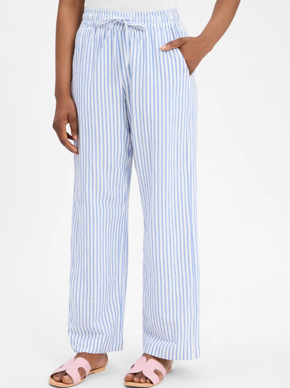 Damen Hose mit Leinen-Anteil - Grasielle-M