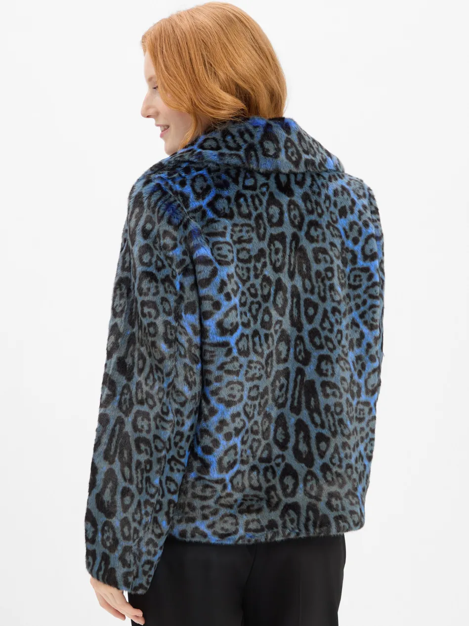 Damen Jacke aus Kunstfell