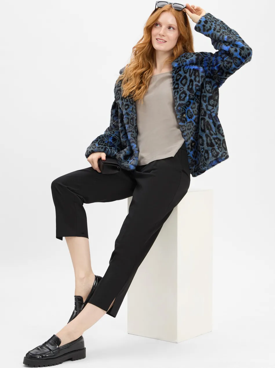 Damen Jacke aus Kunstfell