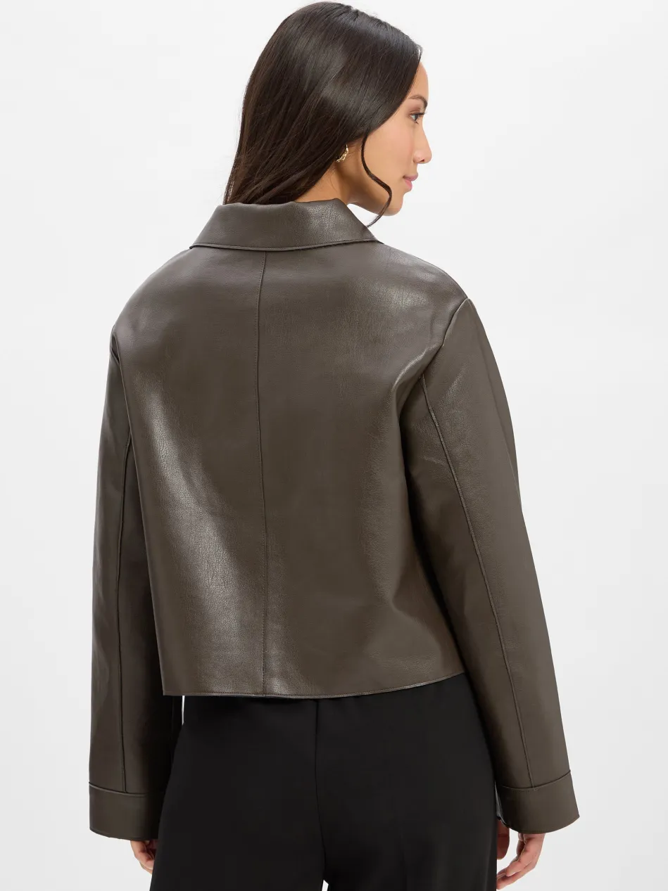 Damen Jacke Romana Faux