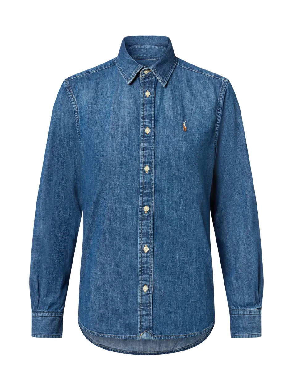 Damen Jeansbluse