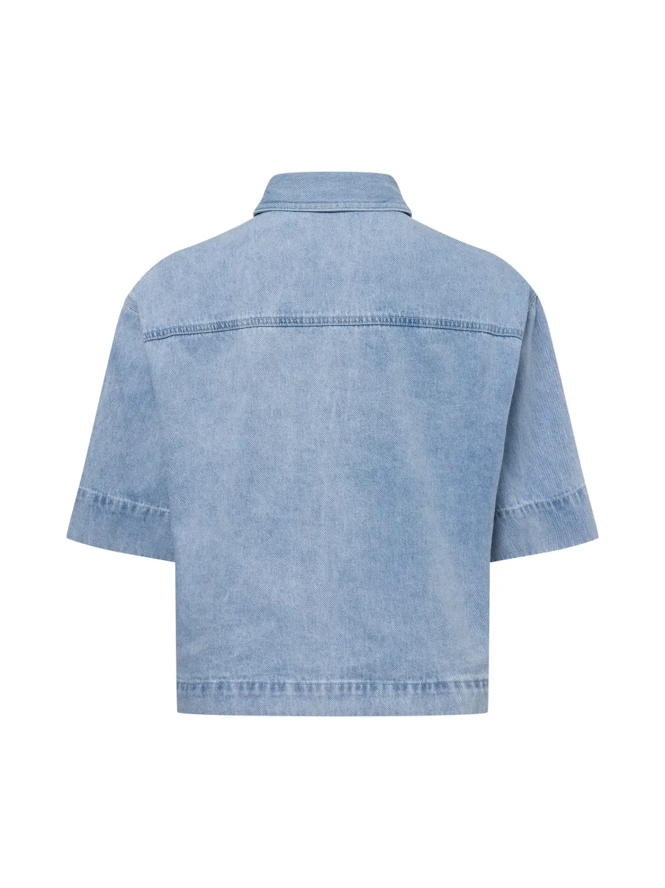 Damen Jeansbluse - Ferlosa