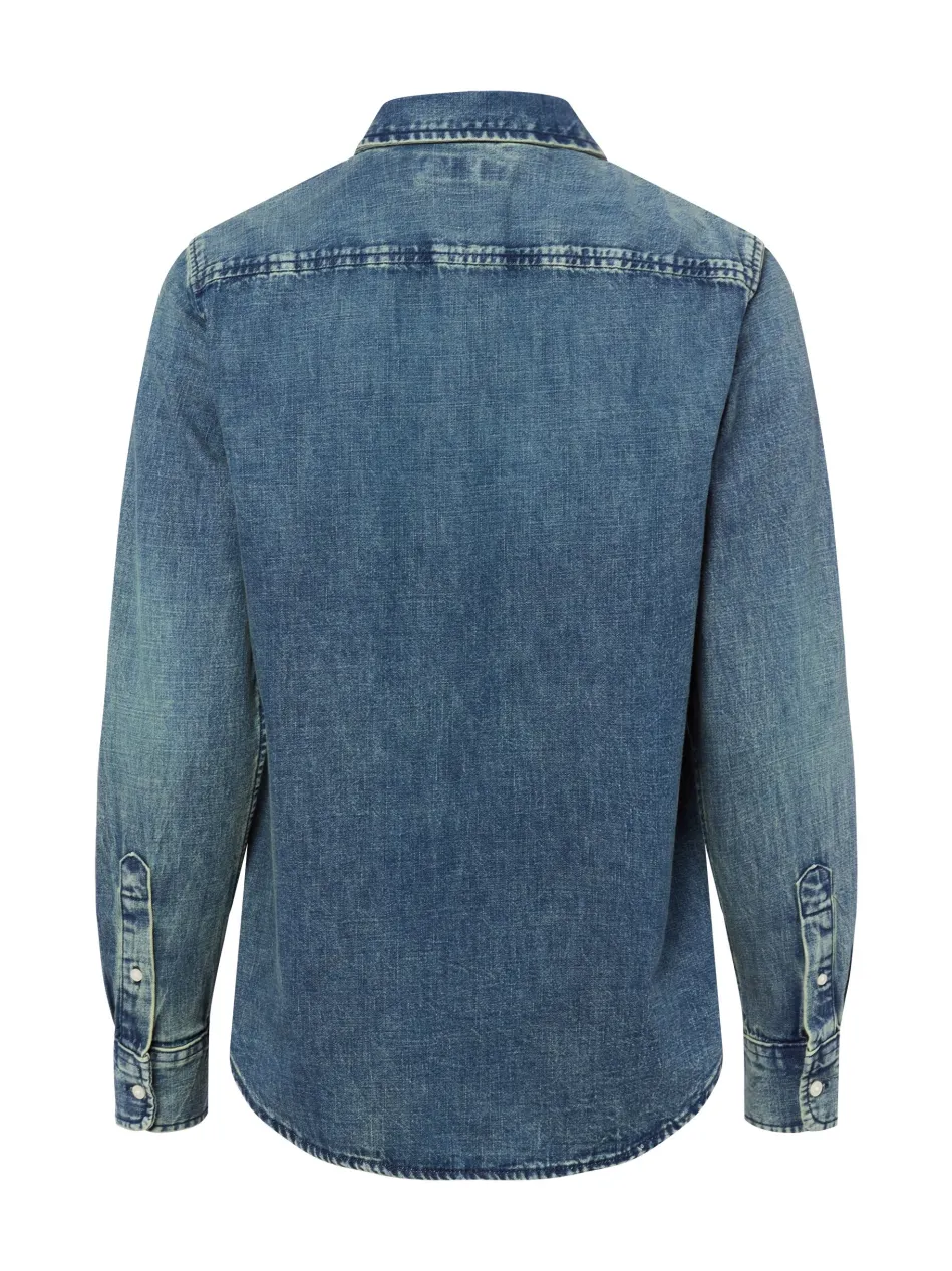 Damen Jeansbluse