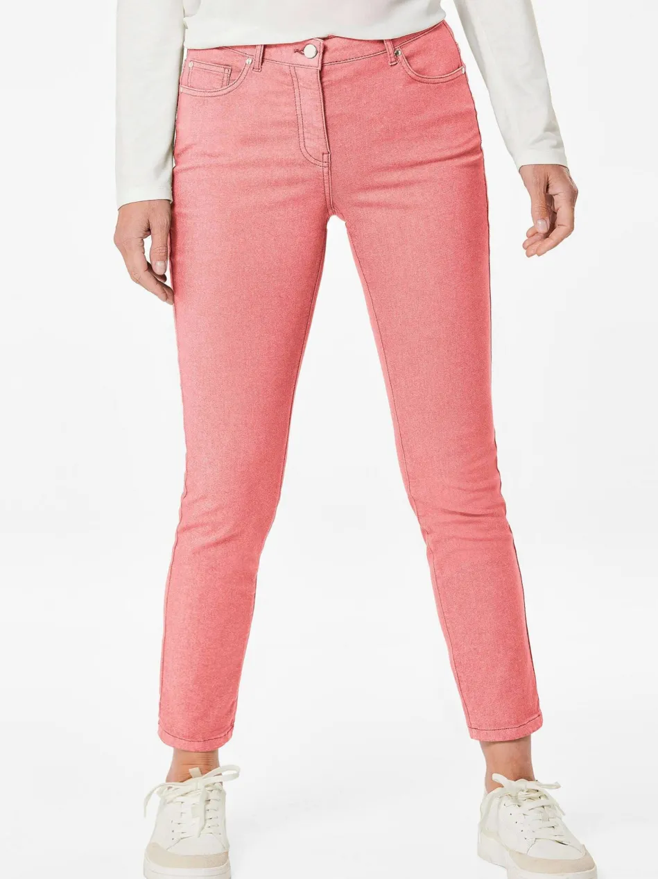 Damen 7/8-Jeanshose - Schmale Stretchhose BELLA