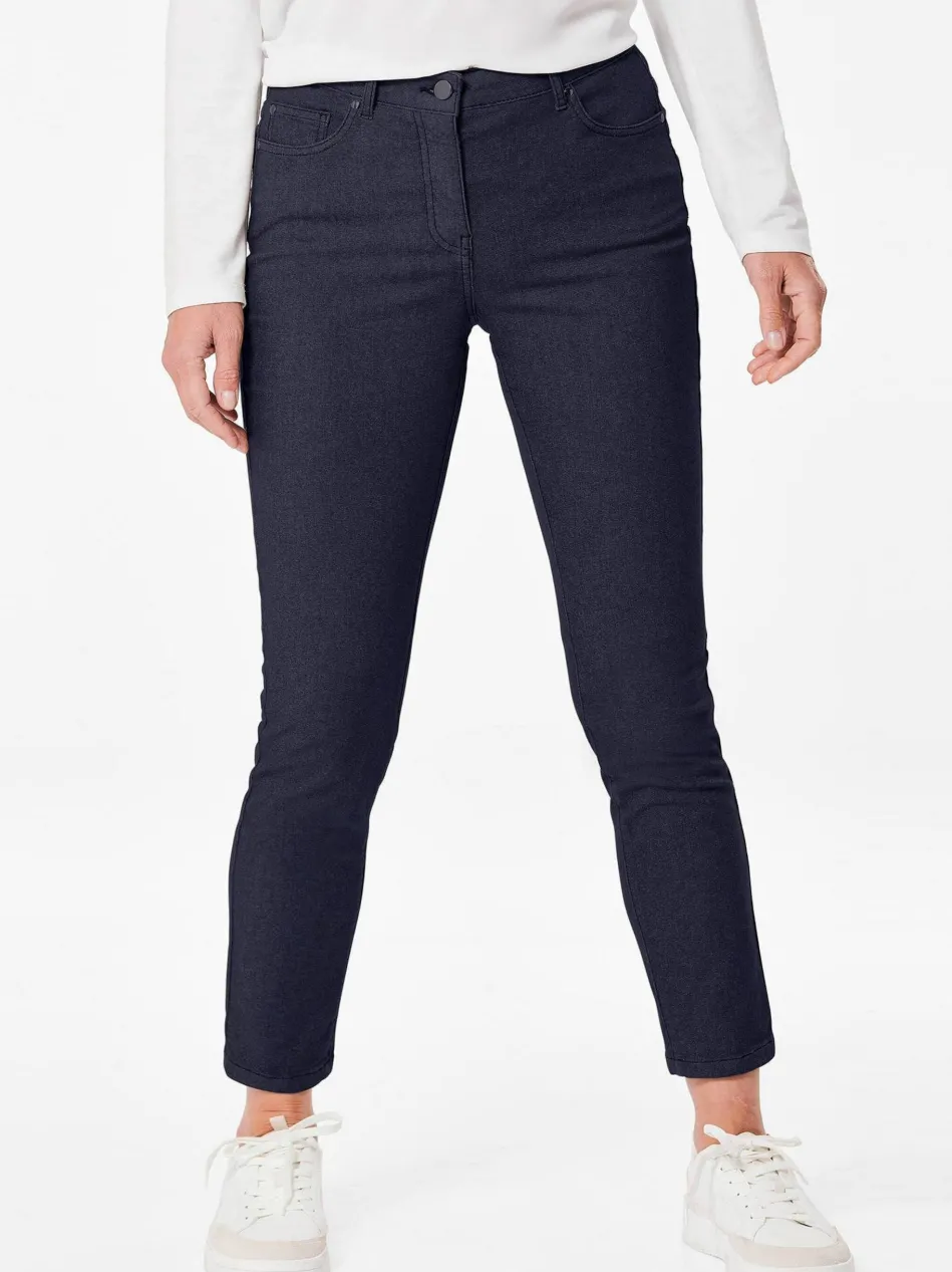 Damen 7/8-Jeanshose - Schmale Stretchhose BELLA