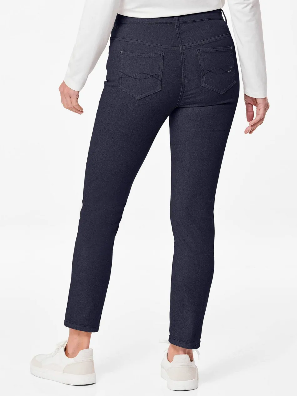 Damen 7/8-Jeanshose - Schmale Stretchhose BELLA