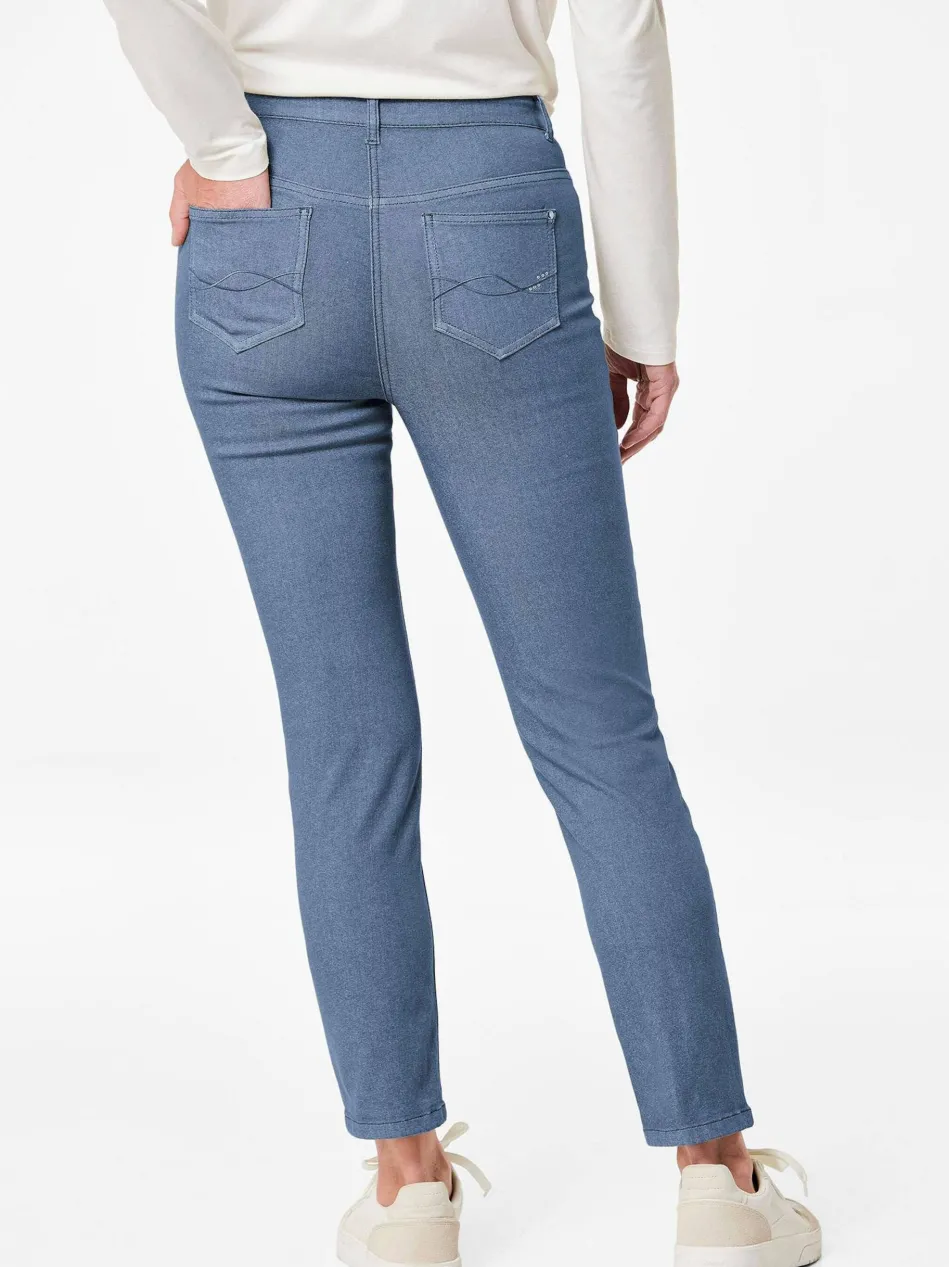 Damen 7/8-Jeanshose - Schmale Stretchhose BELLA