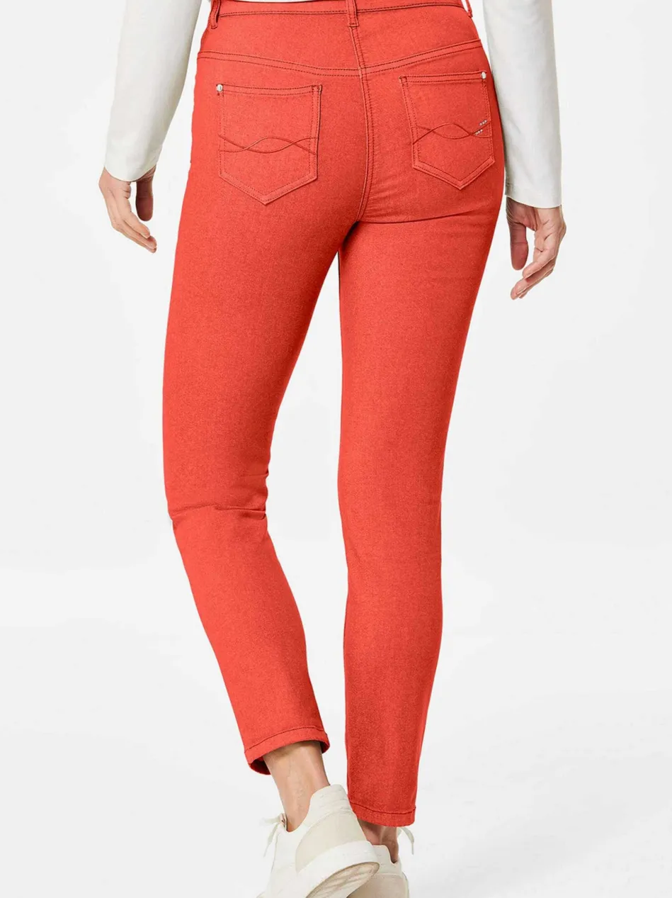 Damen 7/8-Jeanshose - Schmale Stretchhose BELLA