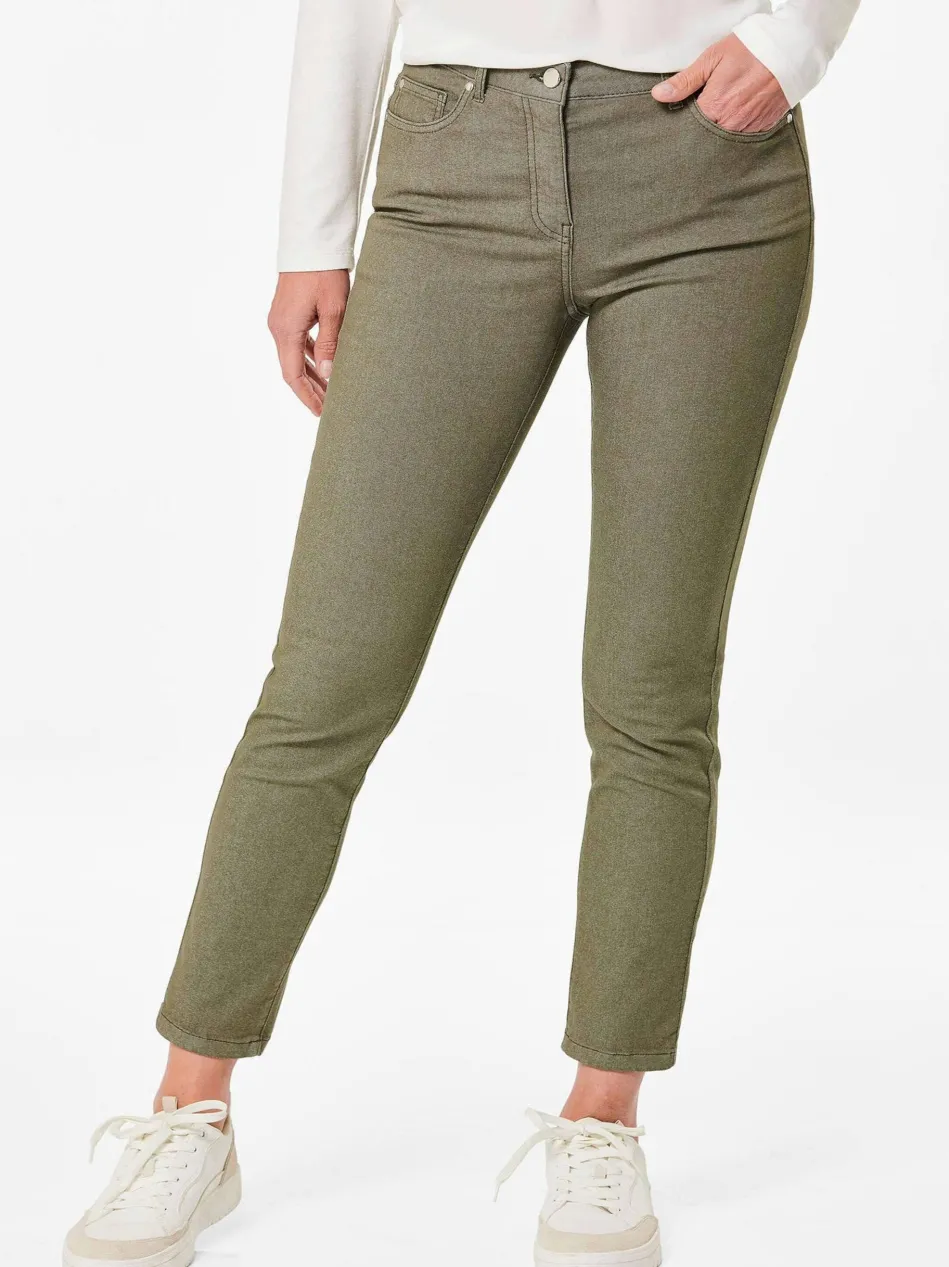 Damen 7/8-Jeanshose - Schmale Stretchhose BELLA